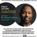 DLLC 4th Annual International Speaker Series Featuring Dr. Michael Sharpe