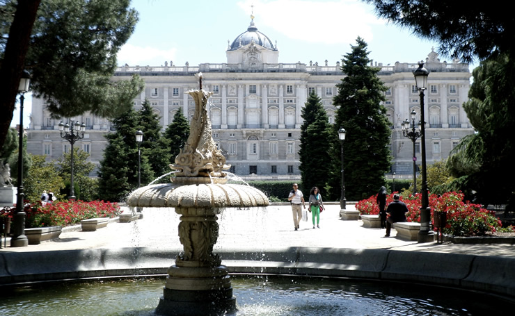 fountain in Spain